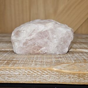 Natural Rose Quartz Stone | Picture Or  Business Card Holder